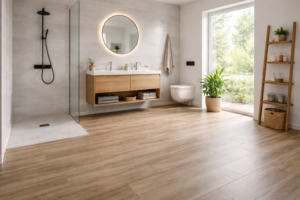 Ist Vinylboden für das Bad geeignet