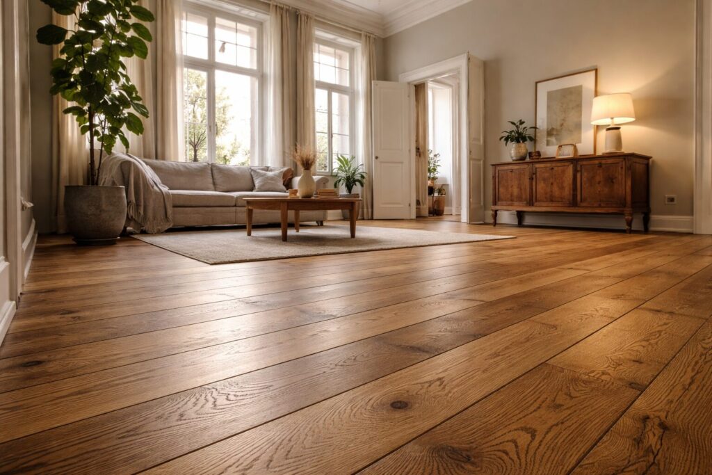 Alte Holzdielen aufarbeiten